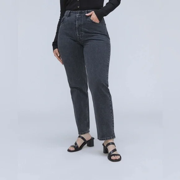 🖤 Everlane The Curvy ’90s Cheeky Straight Jean | Women’s 33 Ankle ✨ - Picture 2 of 9